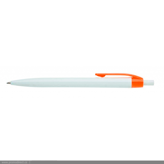 LIDO plastové kuličkové pero - oranžová