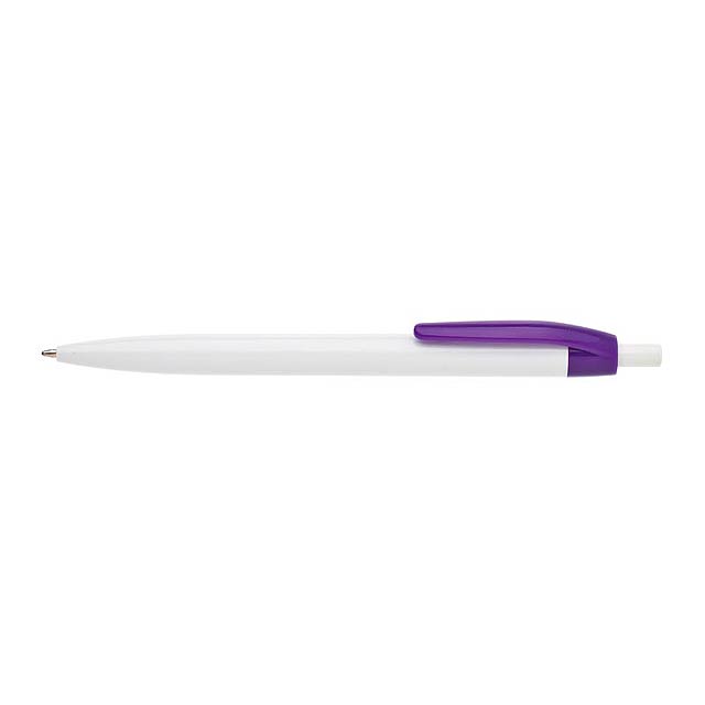 LIDO plastové kuličkové pero - fialová