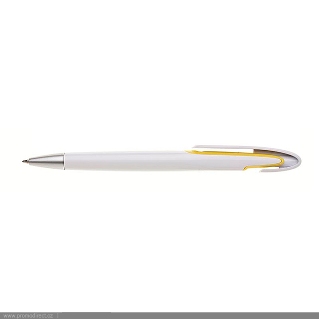 SORA plastové kuličkové pero - žlutá