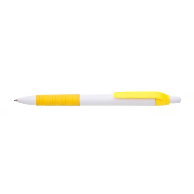 GAMA plastové kuličkové pero - žltá