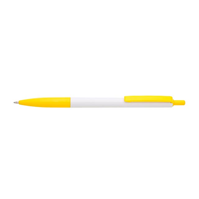 PICO plastové kuličkové pero - žlutá