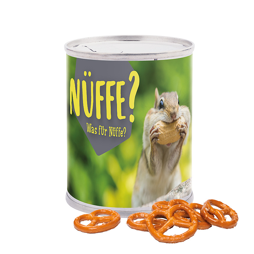 Snack plechovka, mini precl&iacute;ky - 