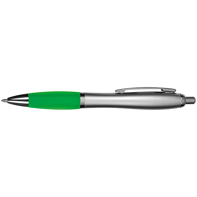 Rio-silver kuličkové pero - zelená