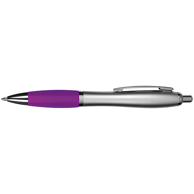 Rio-silver kuličkové pero - fialová
