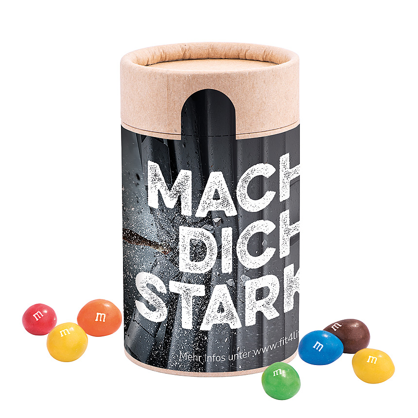 Papírová dóza eco midi, M&M´s arašídy - 