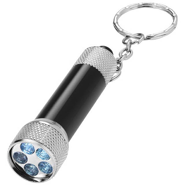 Draco LED keychain light - black