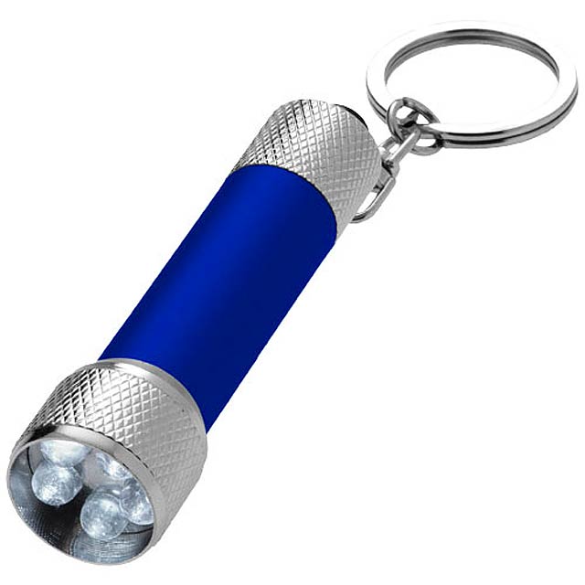 LED svítilna na klíče Draco - modrá