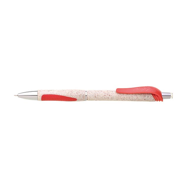 Pen / plastic ballpoint pen VENDI - red