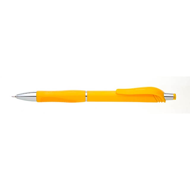 SALA NEW plastové kuličkové pero - žlutá