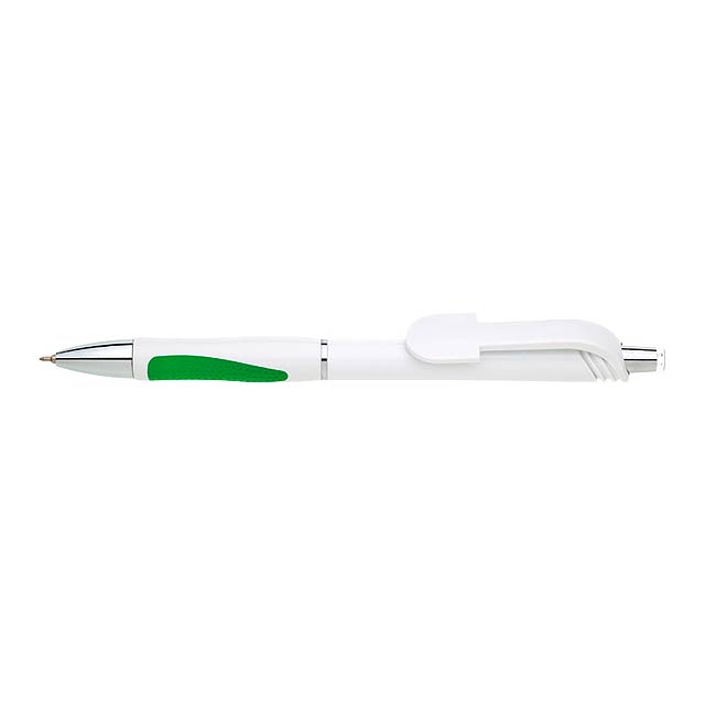 ERBA plastové kuličkové pero - zelená