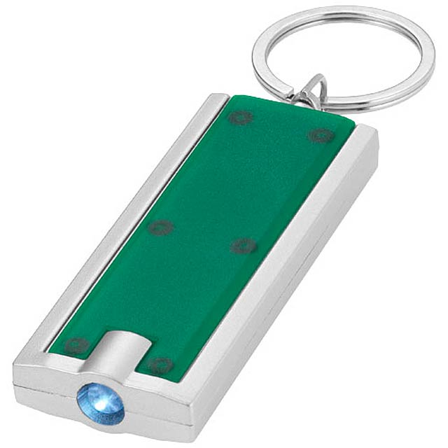 Castor LED keychain light - green