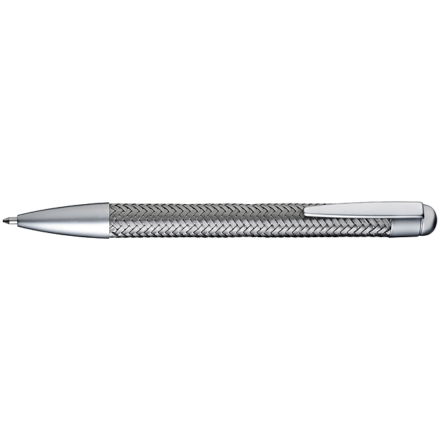 Kugelschreiber aus Metall - Grau