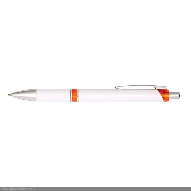 MADONE plastové kuličkové pero - oranžová