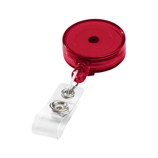 Lech roller clip - transparent red