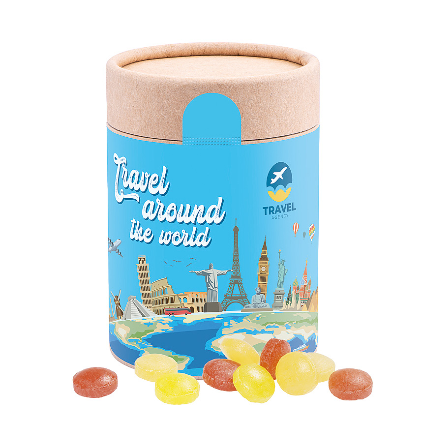 Paper can eco maxi, mini sweets fruit mix - 