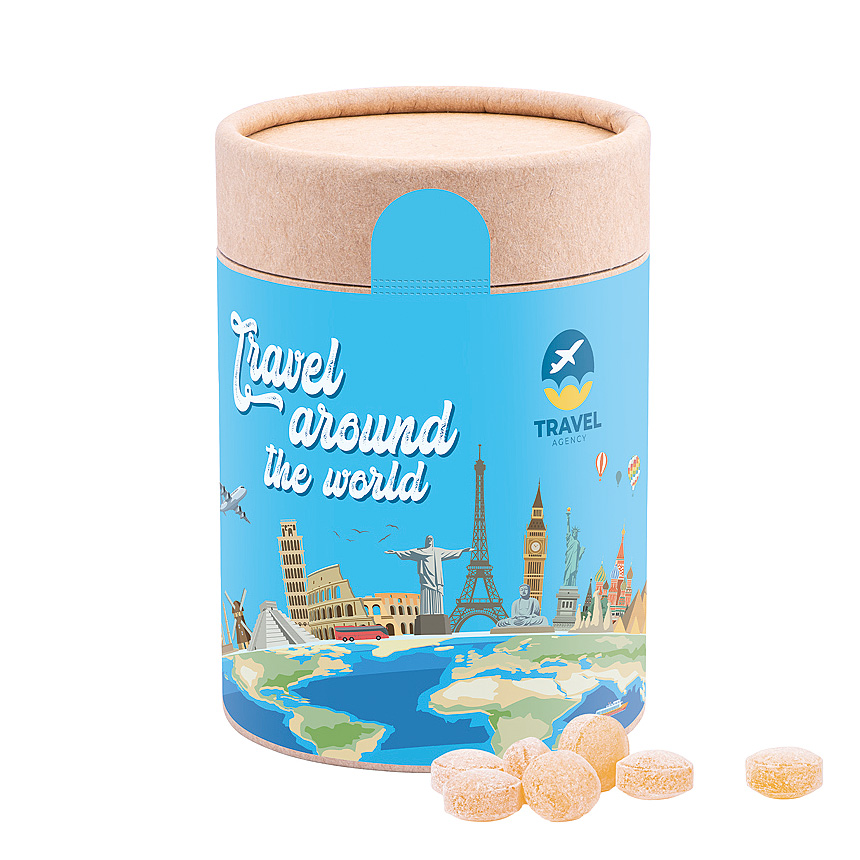Paper can eco maxi, Honeybee sweets, candy with honey - Paper can eco maxi, Honeybee sweets, candy with honey -