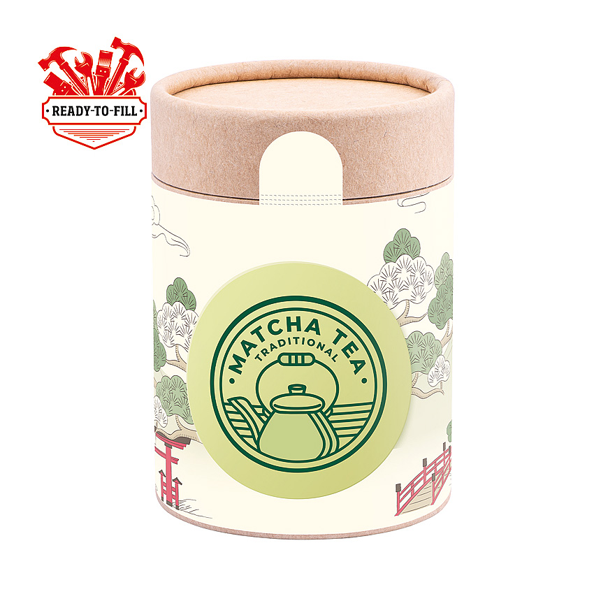 Paper can eco maxi, filling provided by the customer - Paper can eco maxi, filling provided by the customer -