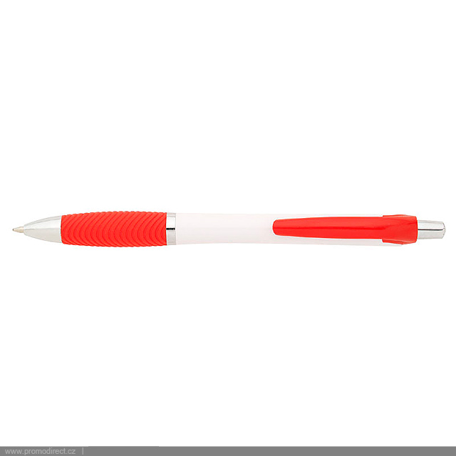LUSIA plastové kuličkové pero - červená