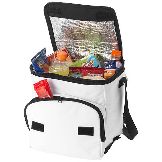 Stockholm foldable cooler bag - white