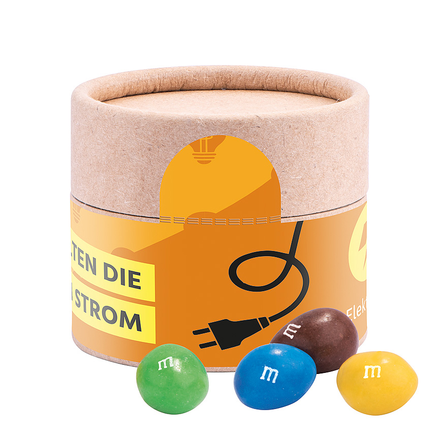 Papírová dóza eco mini, M&M´s arašídy - 