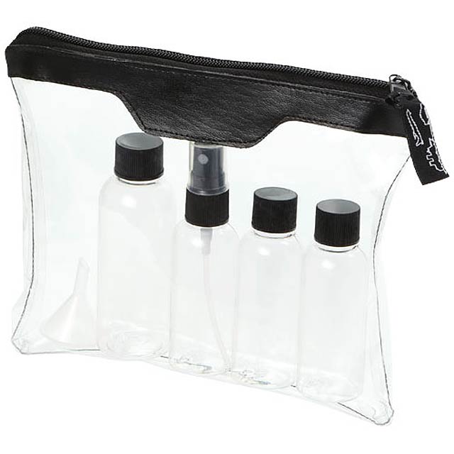 Munich airline approved travel bottle set - transparent