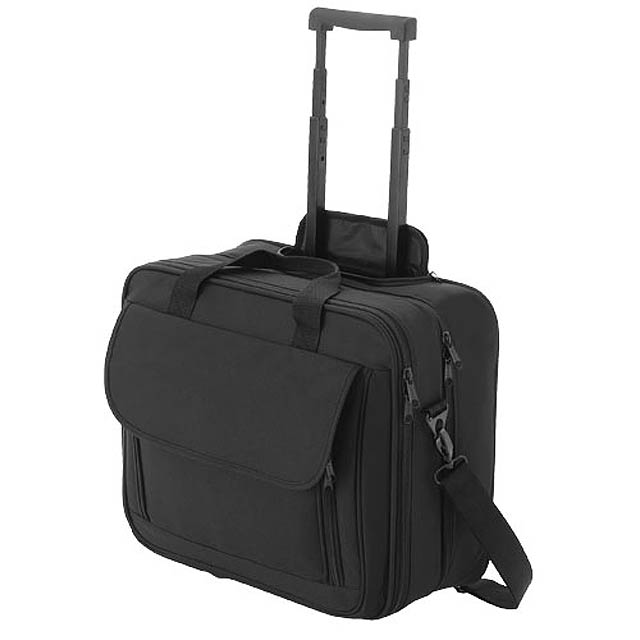 Business 15.4" laptop trolley - black