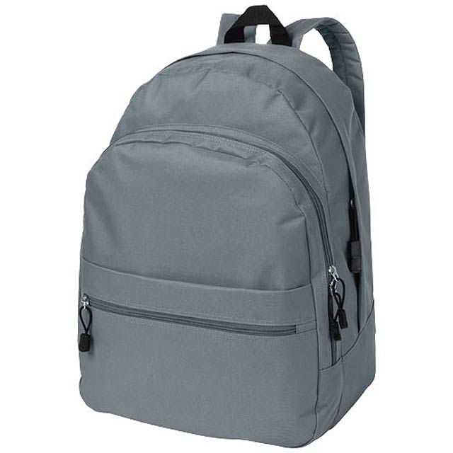 Trend 4-compartment backpack 17L - grey