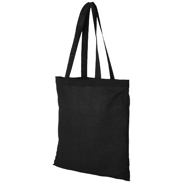 Carolina 100 g/m² cotton tote bag - black