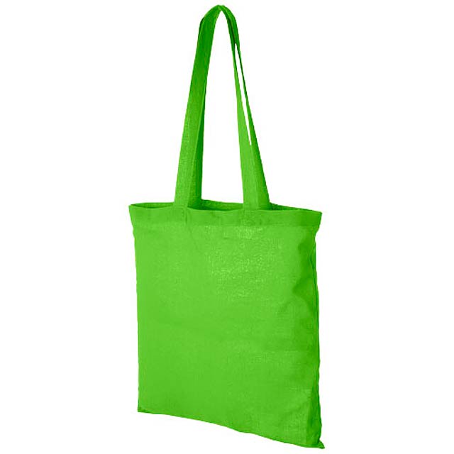 Carolina 100 g/m² cotton tote bag - green