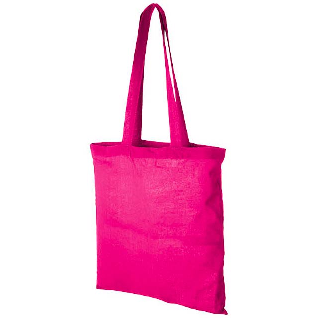 Carolina 100 g/m² cotton tote bag - fuchsia