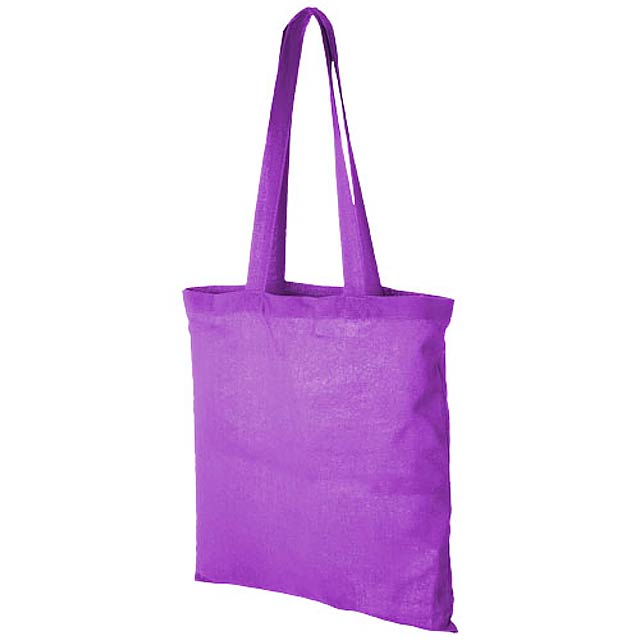 Carolina 100 g/m² cotton tote bag - violet