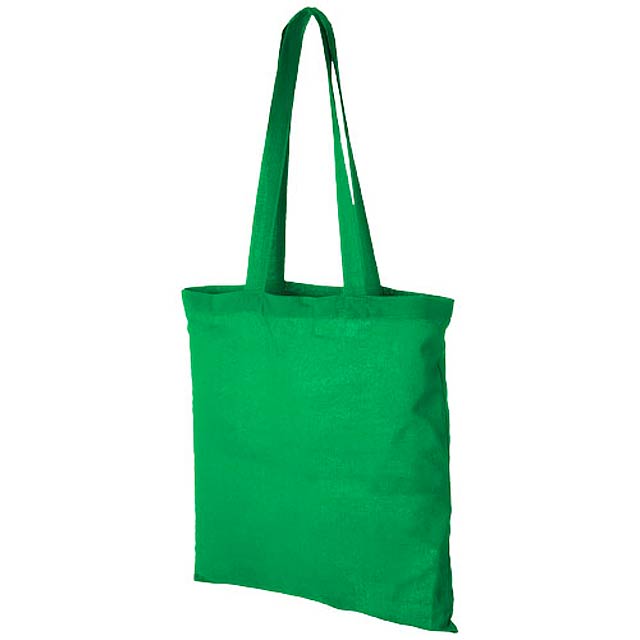 Carolina 100 g/m² cotton tote bag - green