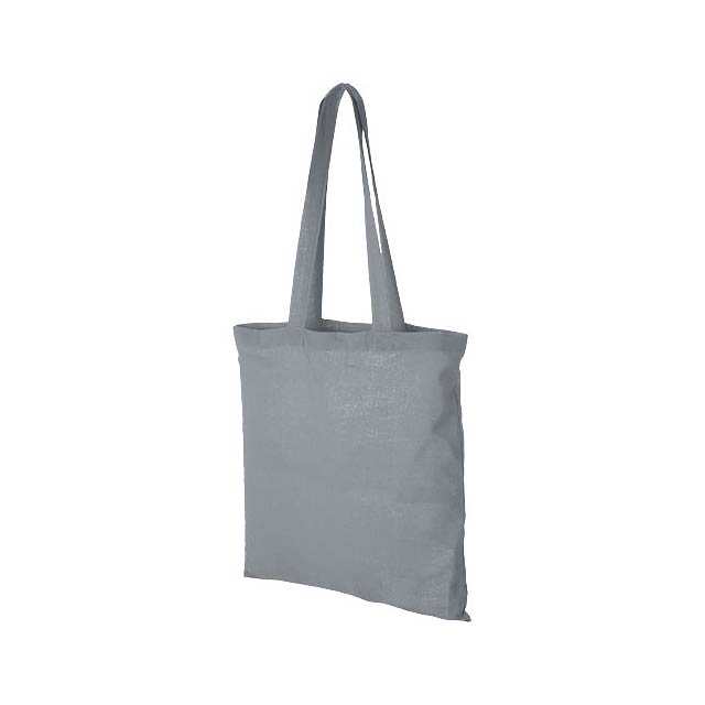 Carolina 100 g/m² cotton tote bag - grey