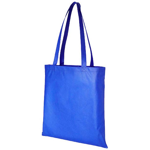 Zeus large non-woven convention tote bag - blue