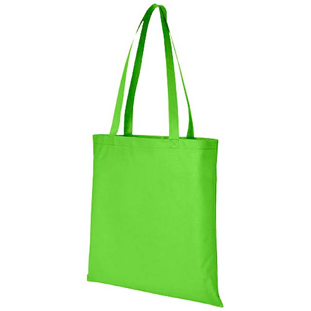 Zeus large non-woven convention tote bag - green