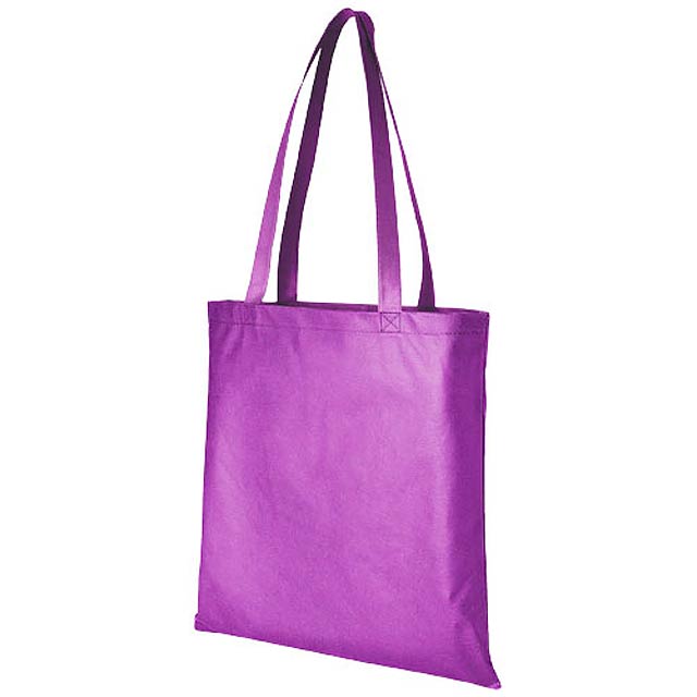 Zeus large non-woven convention tote bag - violet