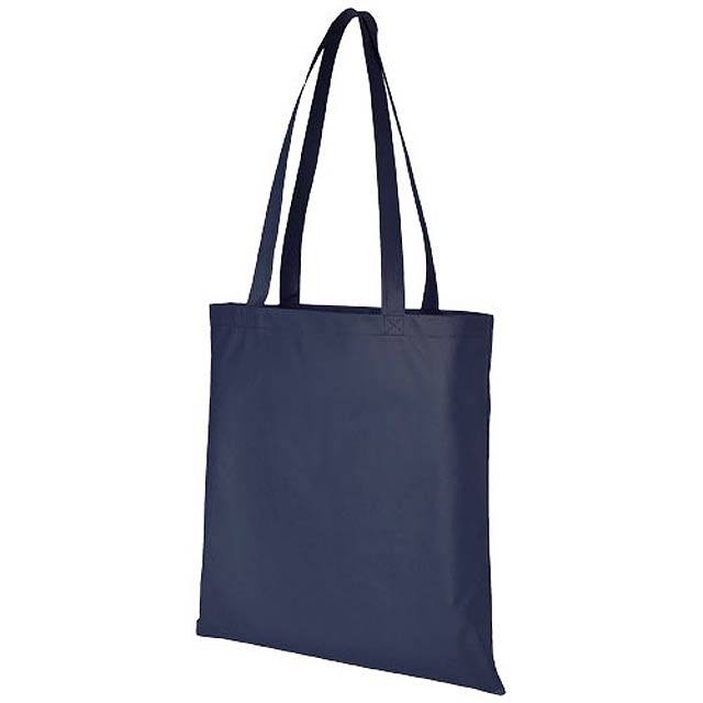 Zeus large non-woven convention tote bag - blue