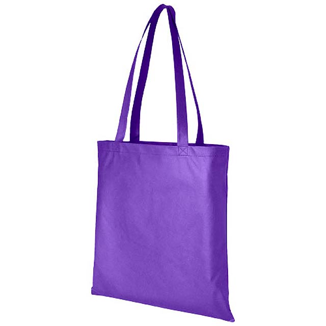 Zeus large non-woven convention tote bag - violet