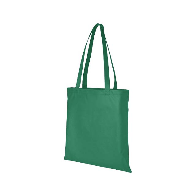 Zeus large non-woven convention tote bag - green
