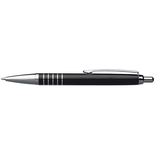 Elegantné guľôčkové pero - čierna