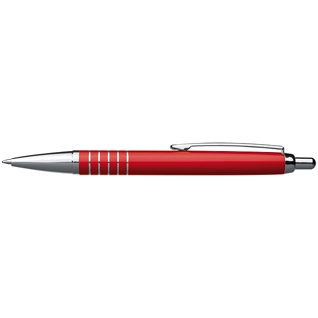 Elegantní kuličkové pero - červená