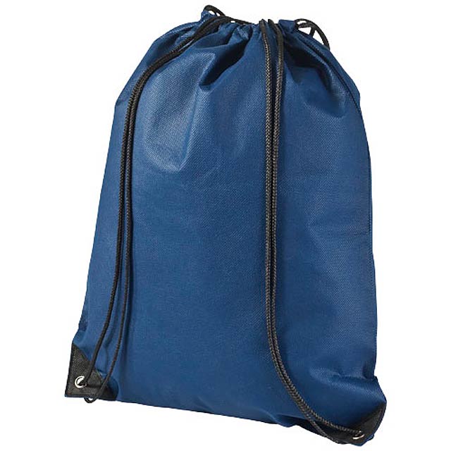 Evergreen non-woven drawstring backpack 5L - blue