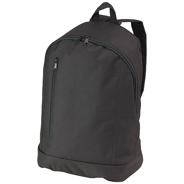 Boulder vertical zipper backpack 15L - black