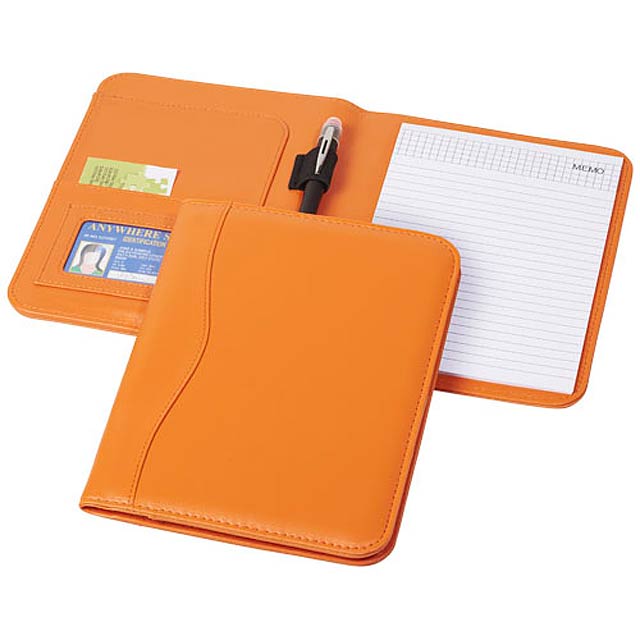 Ebony A5 Schreibmappe - Orange