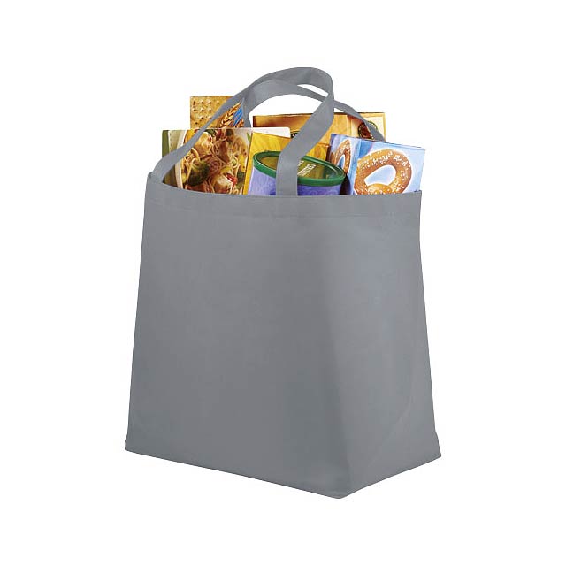 Maryville non-woven shopping tote bag - grey