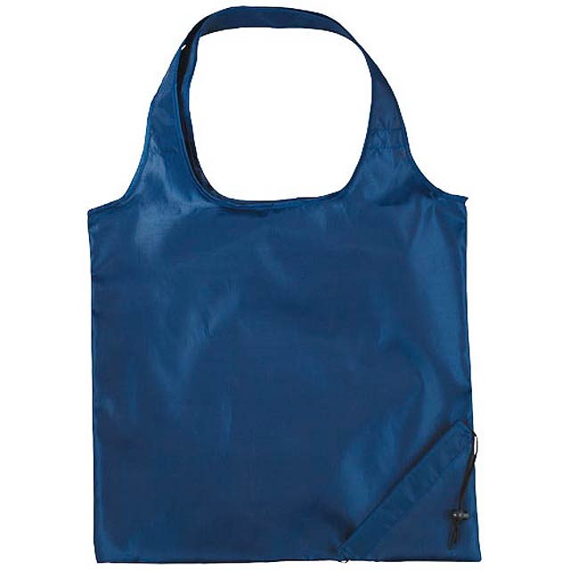 Bungalow faltbare Polyester Tragetasche - blau