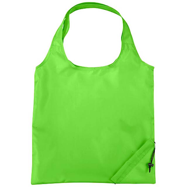 Bungalow foldable tote bag - lime