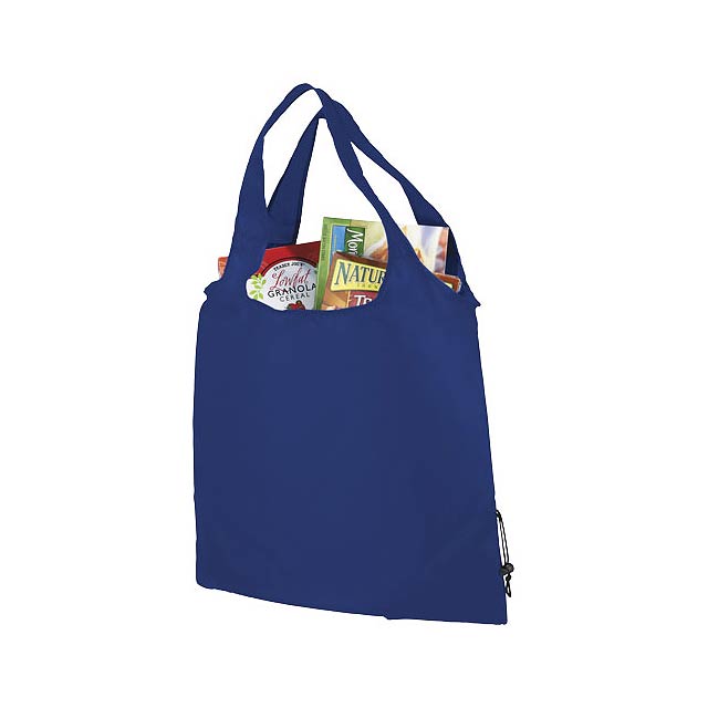 Bungalow foldable tote bag - blue