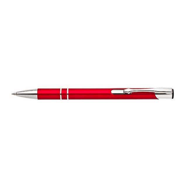 ALBA kovové kuličkové pero - červená