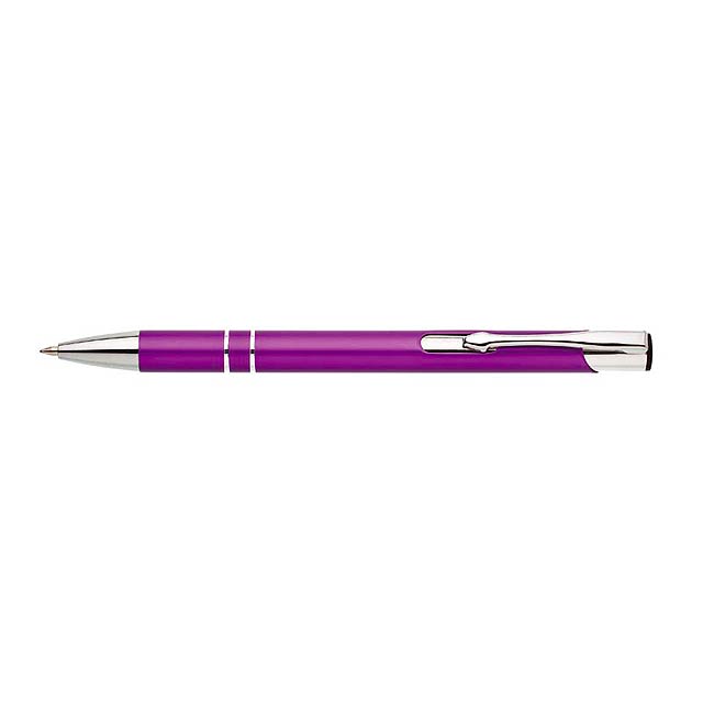 ALBA kovové kuličkové pero - fialová